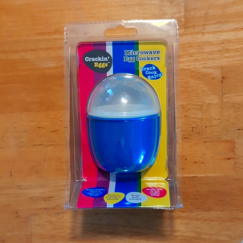 SOLD Microwave Egg Cooker NIB Crackin' Eggs Easy Egg Cooker